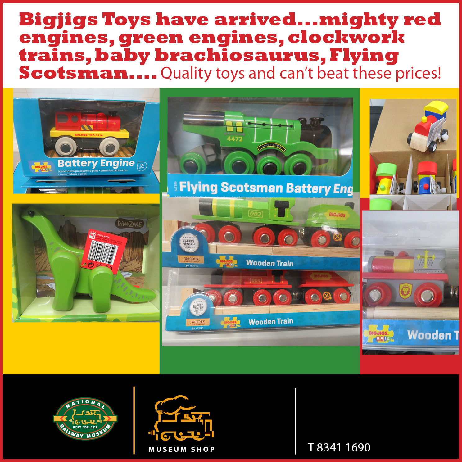 Shop toys Bigjigs ad FB